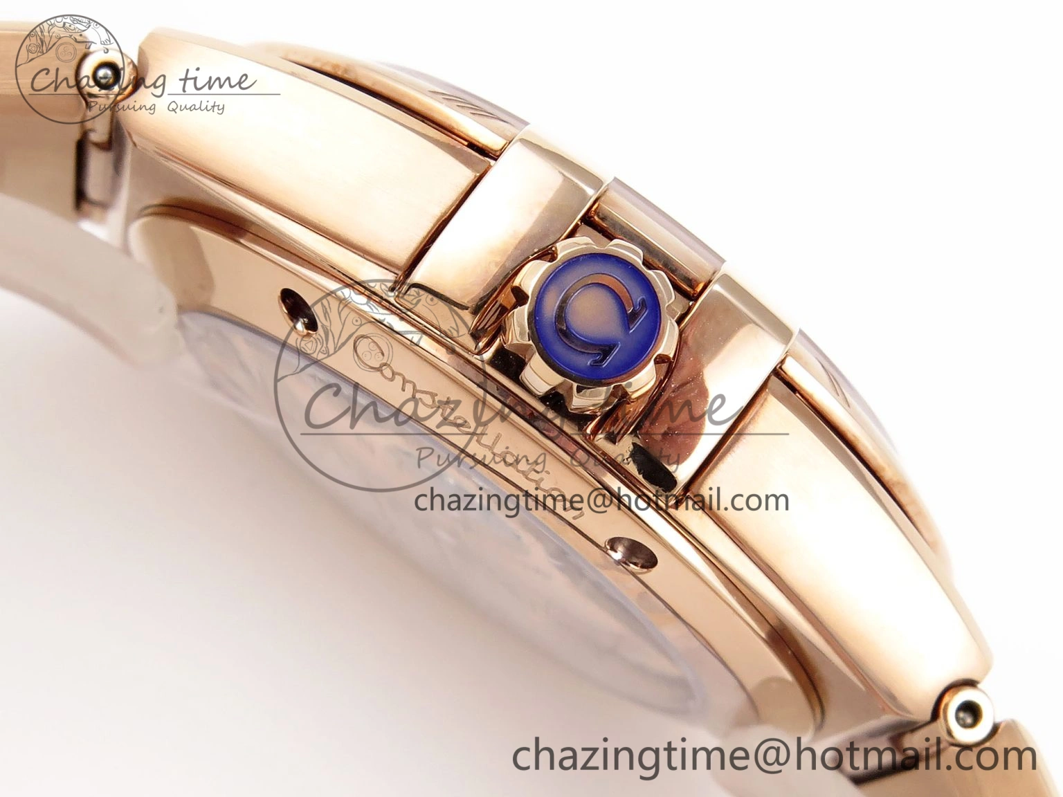 WeatherProof Constellation 39mm RG ASWF 1:1 Best Edition Blue Dial on RG Bracelet A 7778
