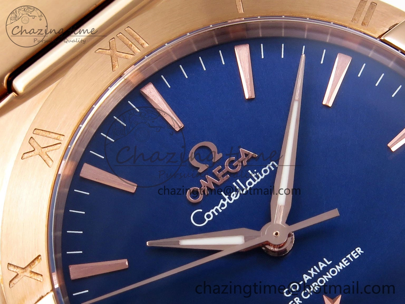WeatherProof Constellation 39mm RG ASWF 1:1 Best Edition Blue Dial on RG Bracelet A 7778