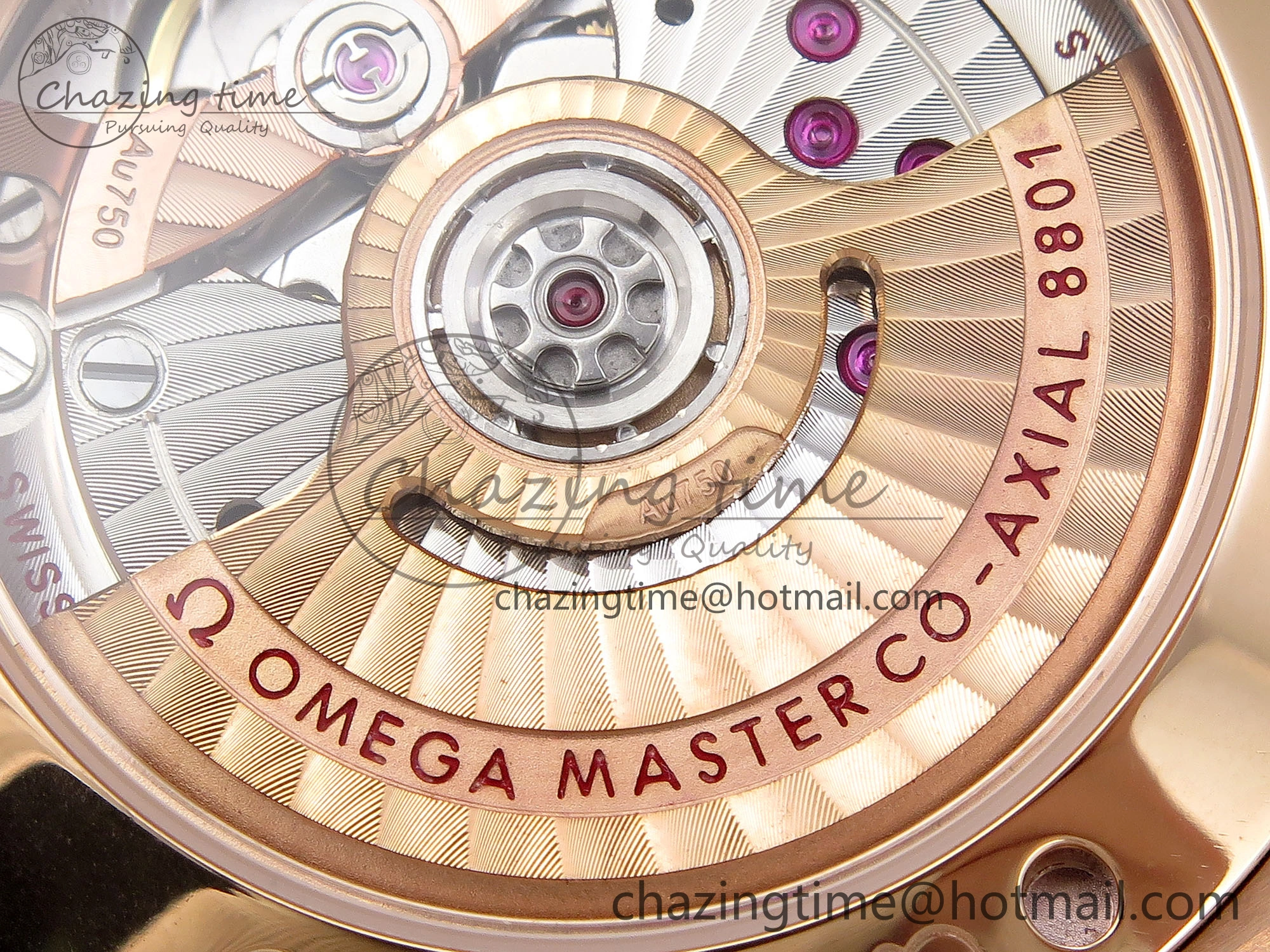 WeatherProof Constellation 39mm RG ASWF 1:1 Best Edition Blue Dial on RG Bracelet A 7778