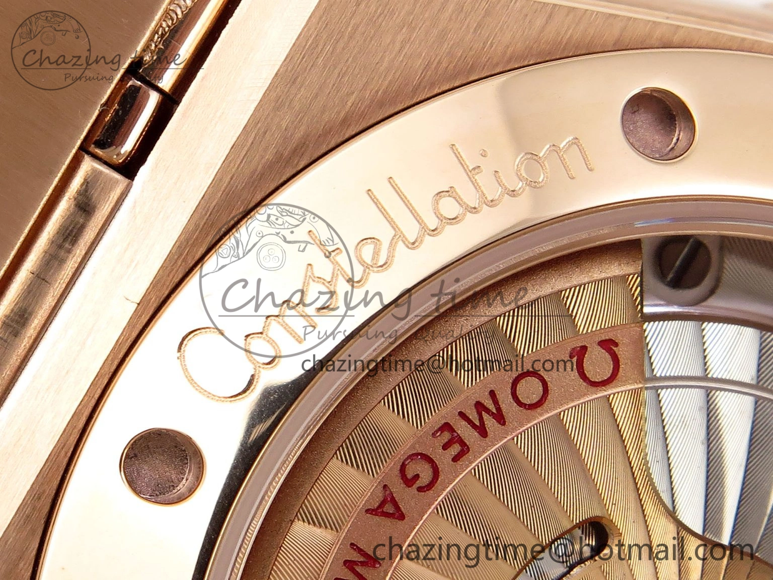 WeatherProof Constellation 39mm RG ASWF 1:1 Best Edition Blue Dial on RG Bracelet A 7778