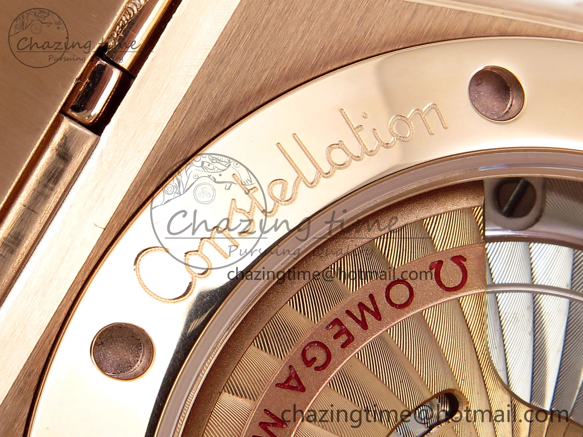 WeatherProof Constellation 39mm RG ASWF 1:1 Best Edition Blue Dial on RG Bracelet A 7778