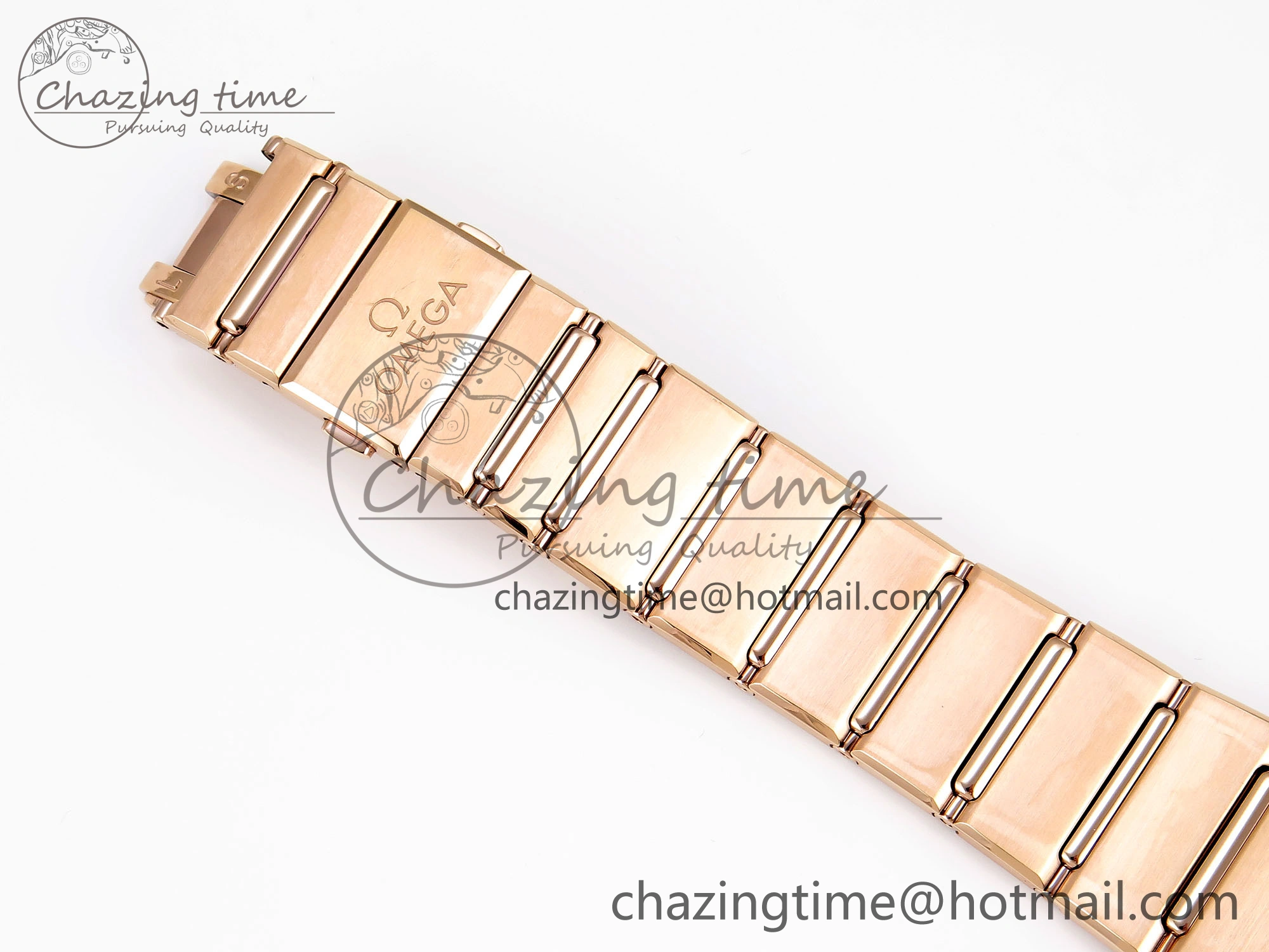 Fashionable Constellation 39mm RG ASWF 1:1 Best Edition White Dial on RG Bracelet A 7781