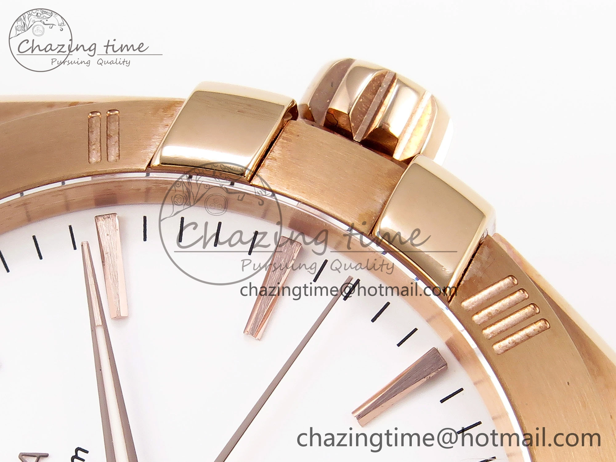 Fashionable Constellation 39mm RG ASWF 1:1 Best Edition White Dial on RG Bracelet A 7781