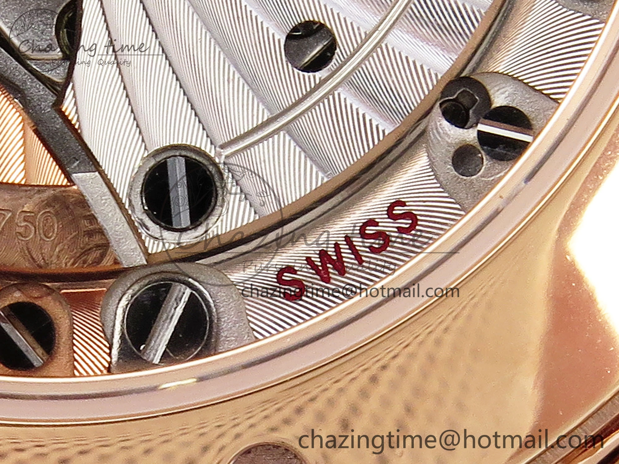Constellation 39mm RG Diamonds Bezel ASWF 1:1 Best Edition White Dial on RG Bracelet A BestValue 7783