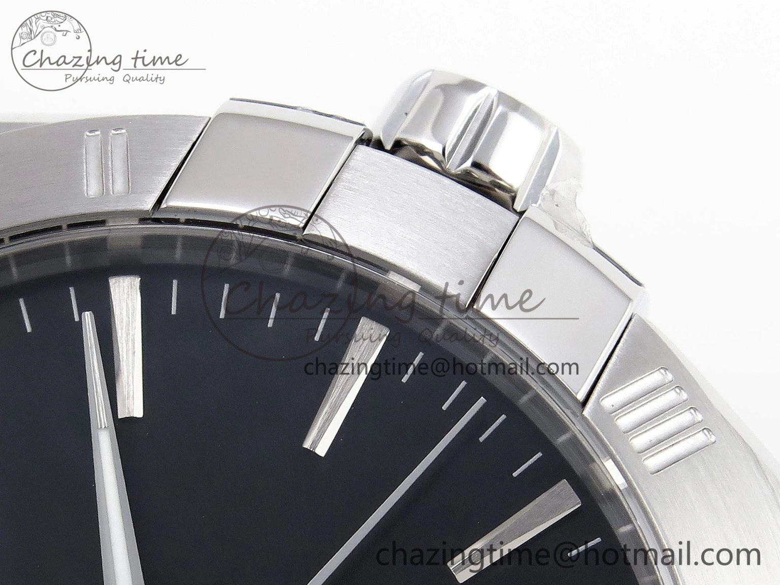 Constellation 39mm SS ASWF 1:1 Best Edition Black Dial on SS Bracelet A TopPick 10115