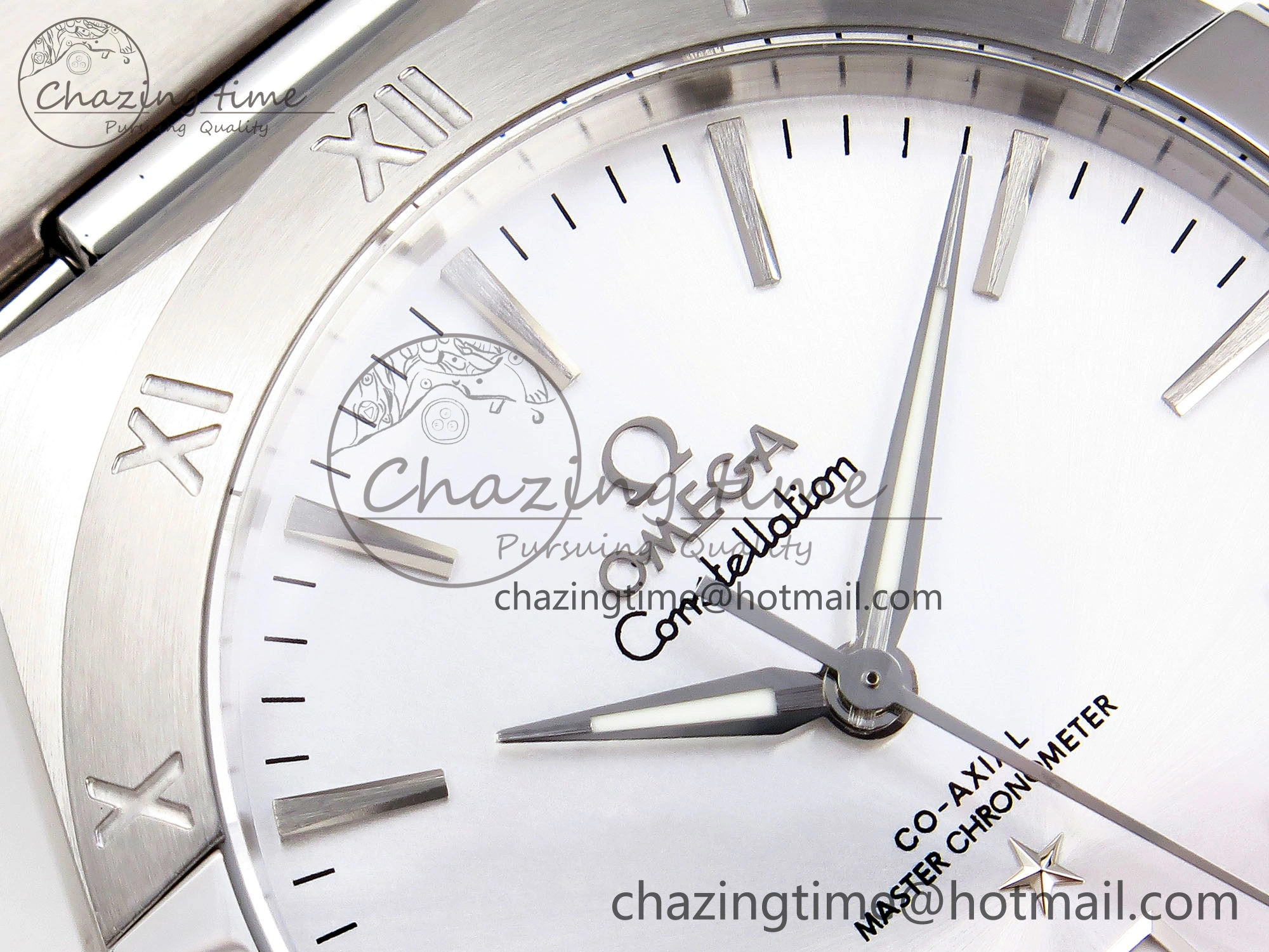 Practical Constellation 39mm SS ASWF 1:1 Best Edition Silver Dial on SS Bracelet A 10114