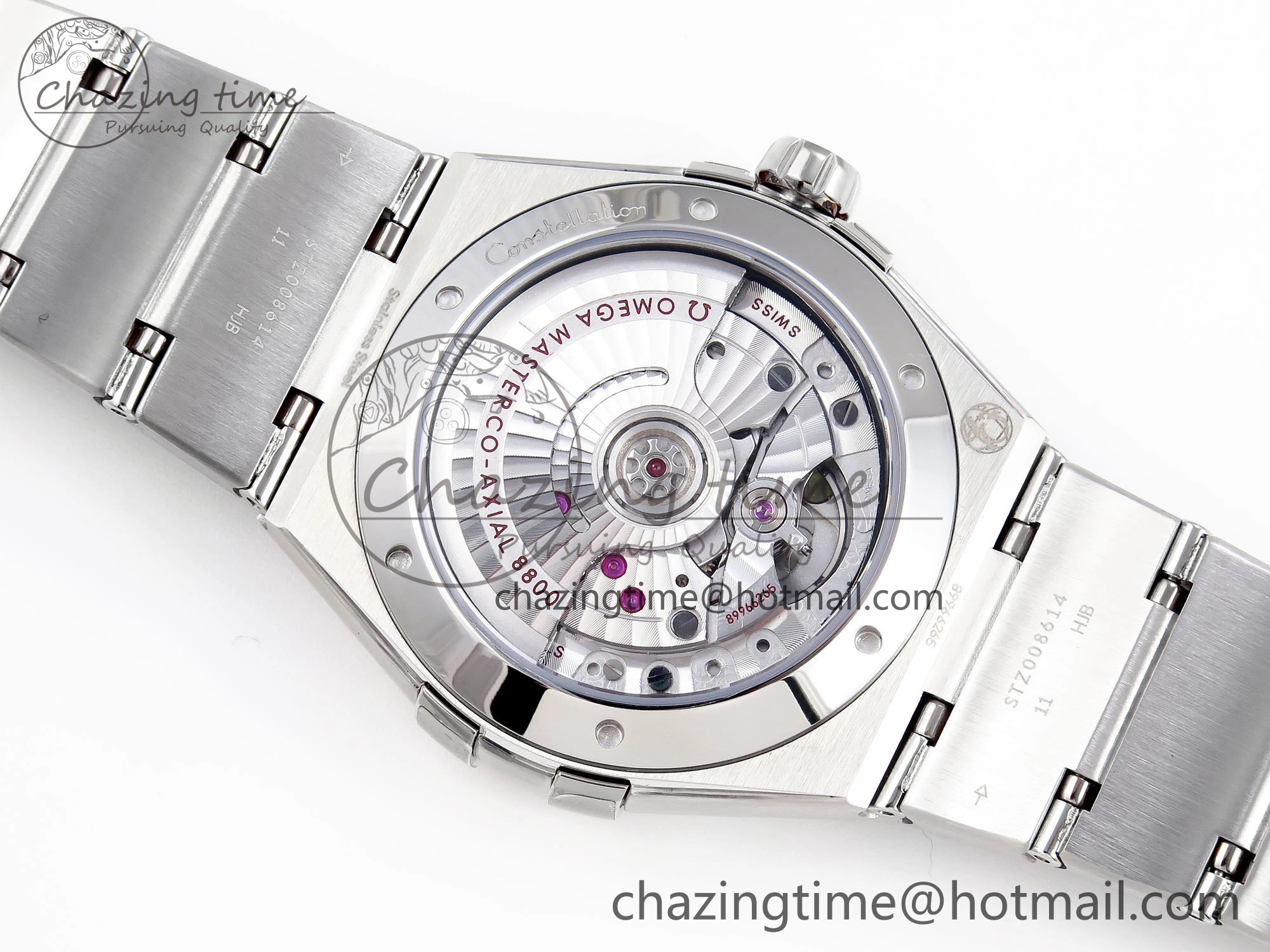 MultiPurpose Constellation 39mm SS ASWF 1:1 Best Edition White Textured Dial on SS Bracelet A 10112
