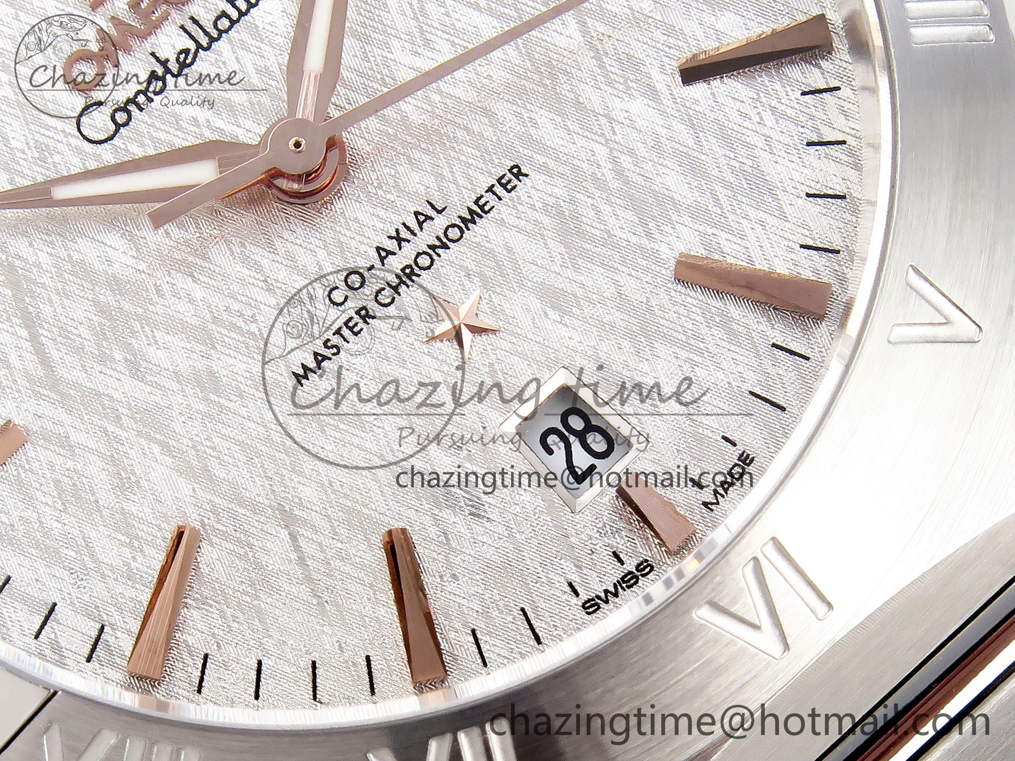 MultiPurpose Constellation 39mm SS ASWF 1:1 Best Edition White Textured Dial on SS Bracelet A 10112