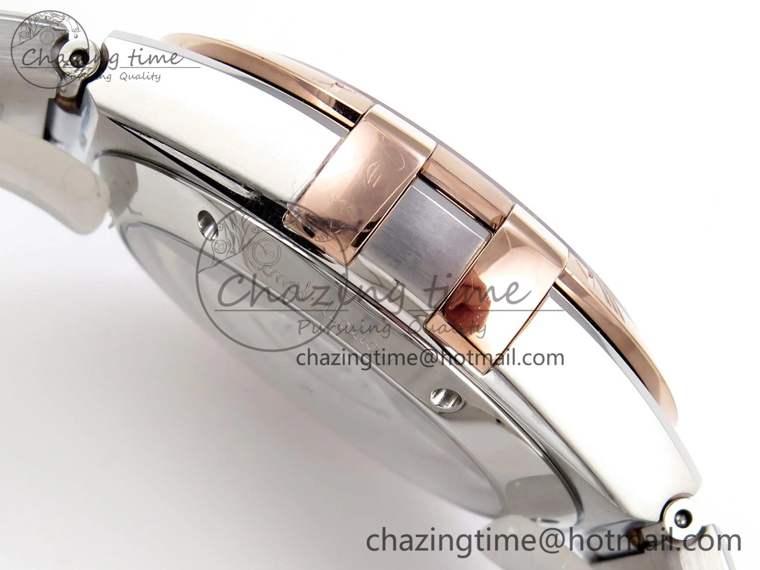Constellation 39mm SS RG ASWF 1:1 Best Edition White Diamonds Dial on SS RG Bracelet A TimelessDesign 10116