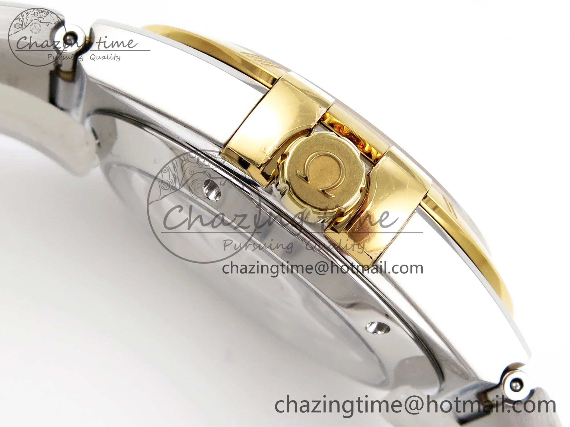 WellDesigned Constellation 39mm SS YG ASWF 1:1 Best Edition White Dial on SS YG Bracelet A 10121