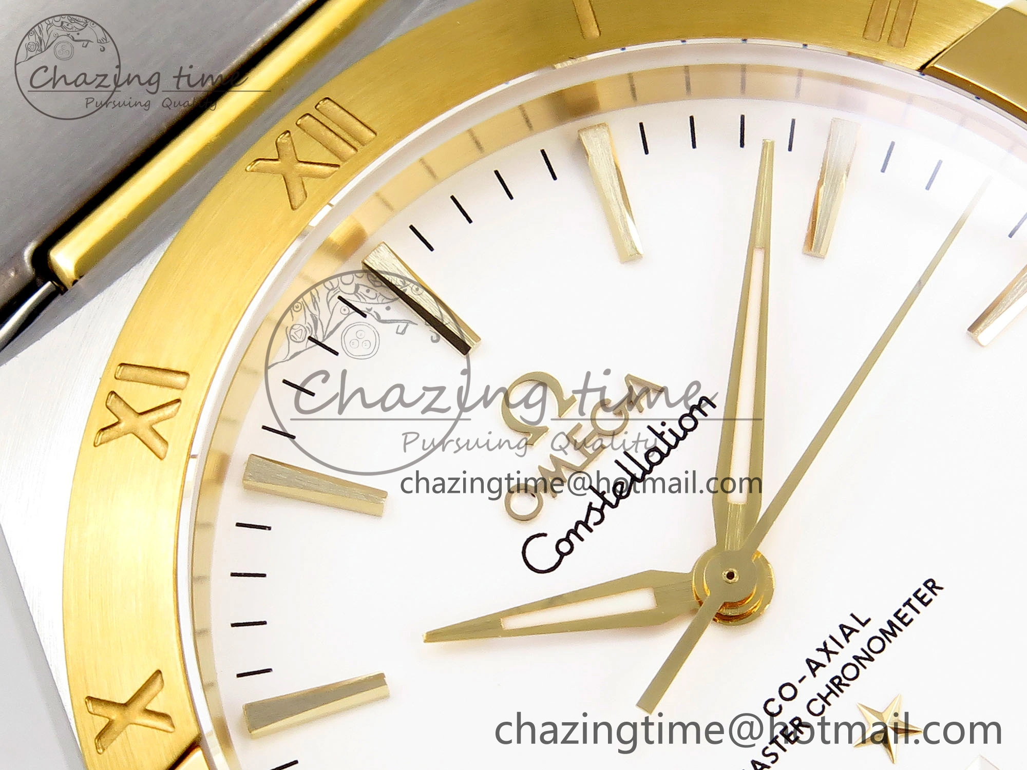 WellDesigned Constellation 39mm SS YG ASWF 1:1 Best Edition White Dial on SS YG Bracelet A 10121