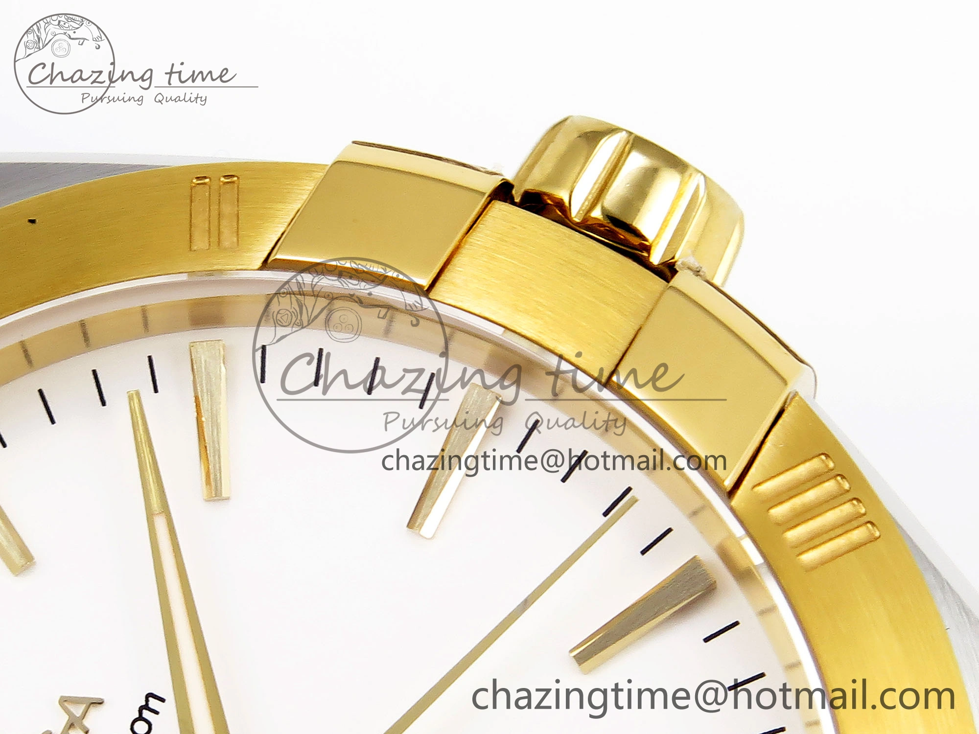 WellDesigned Constellation 39mm SS YG ASWF 1:1 Best Edition White Dial on SS YG Bracelet A 10121