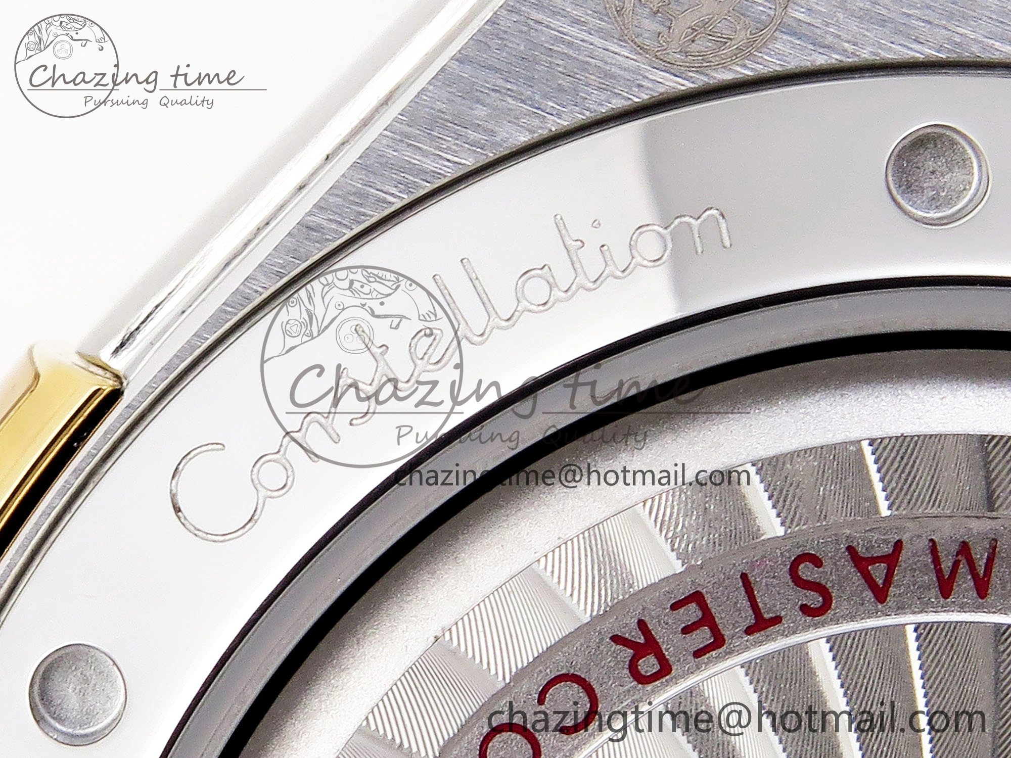 WellDesigned Constellation 39mm SS YG ASWF 1:1 Best Edition White Dial on SS YG Bracelet A 10121