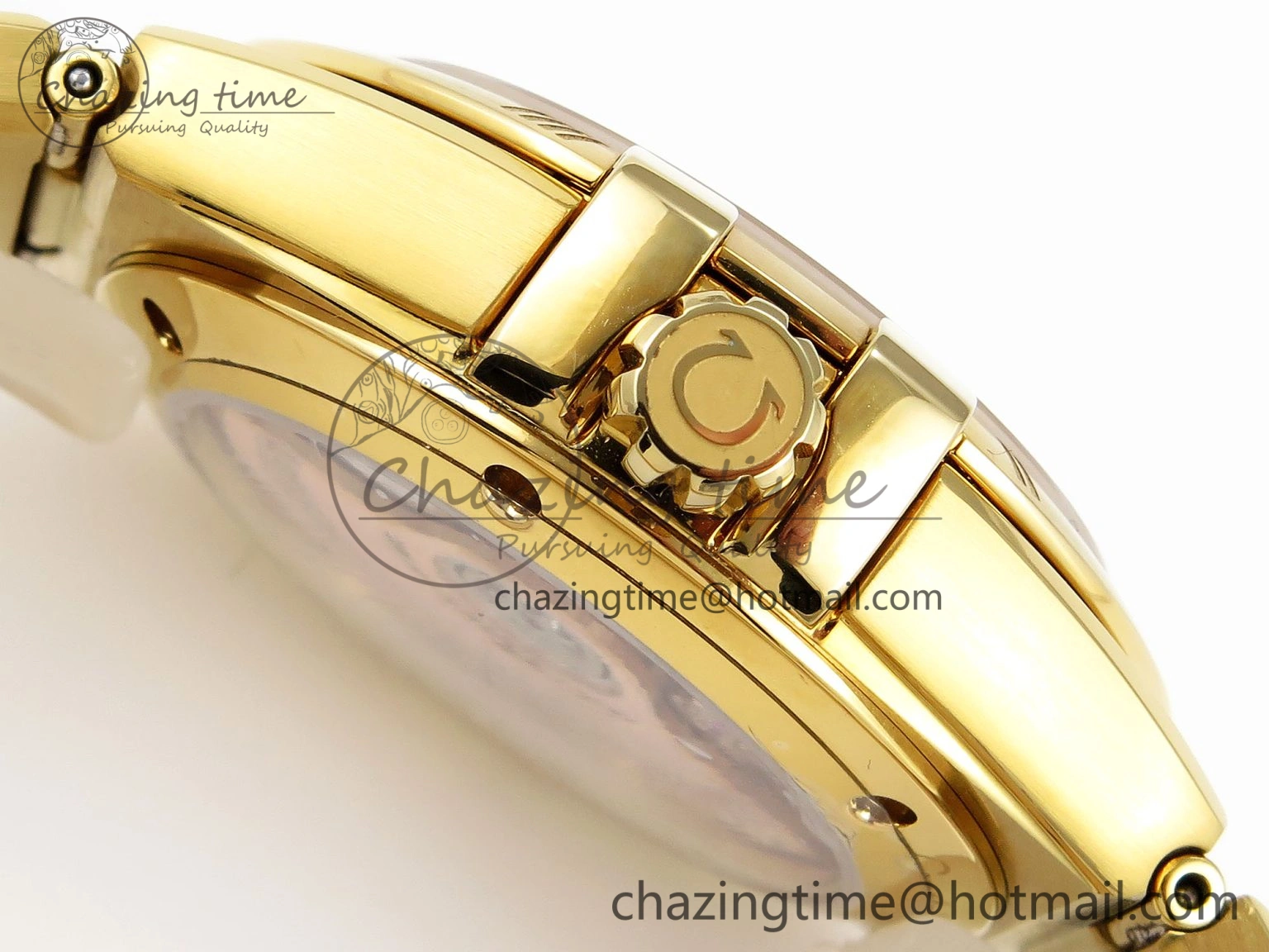 QuickDry Constellation 39mm YG ASWF 1:1 Best Edition White Dial on YG Bracelet A 7780