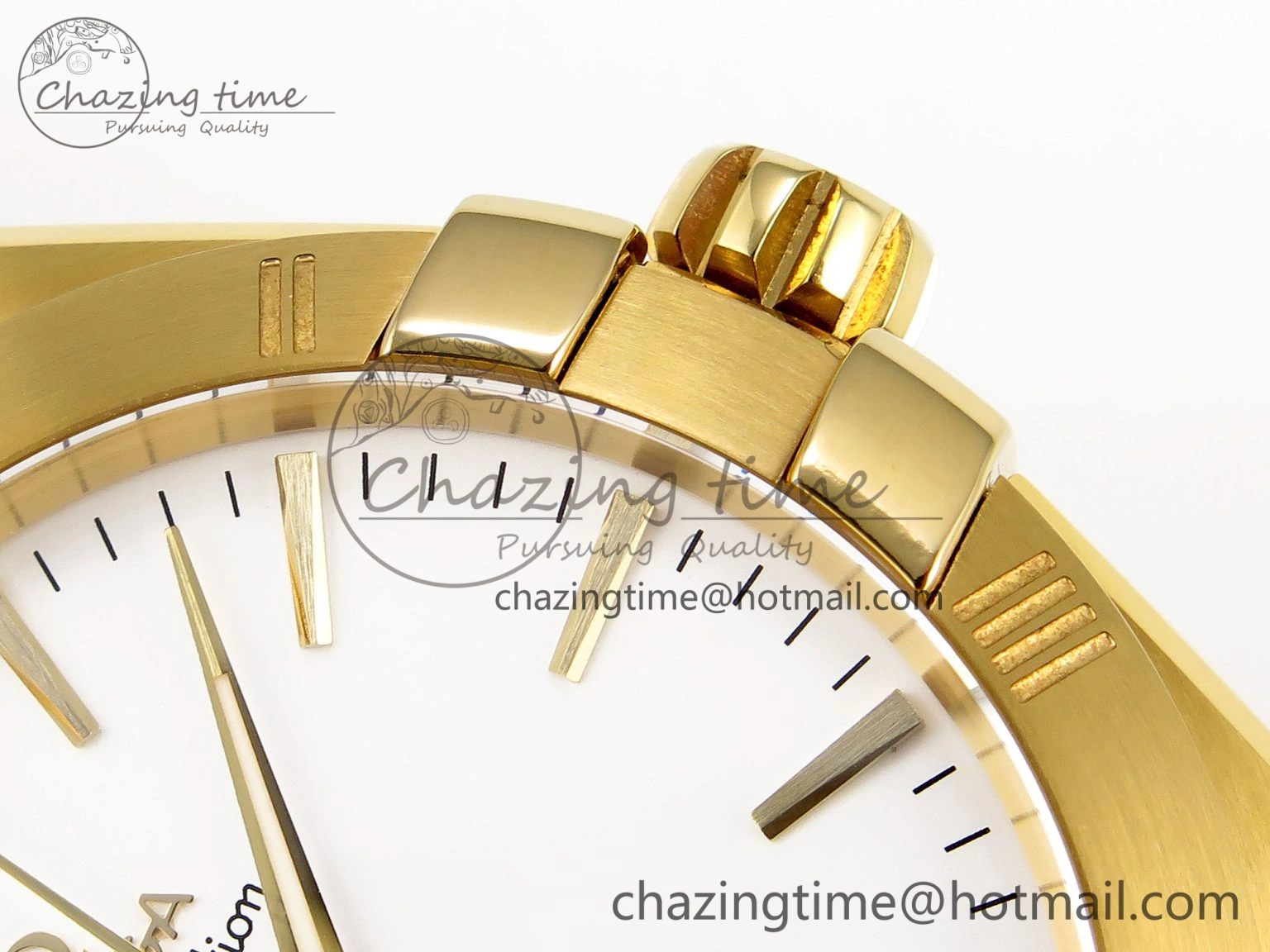 QuickDry Constellation 39mm YG ASWF 1:1 Best Edition White Dial on YG Bracelet A 7780