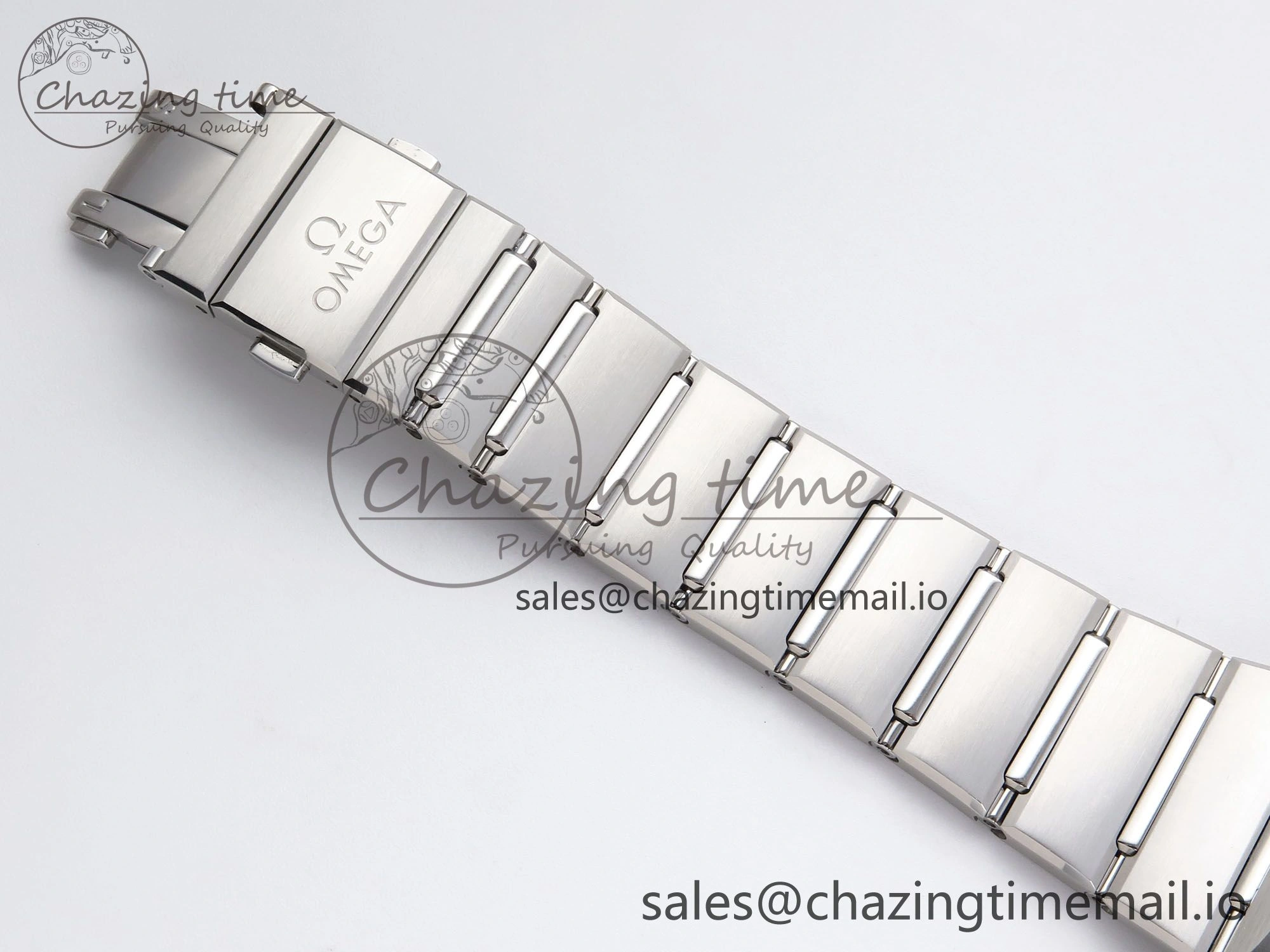 Constellation 41mm SS ASWF 1:1 Best Edition Blue Dial on SS Bracelet A Bright 7695