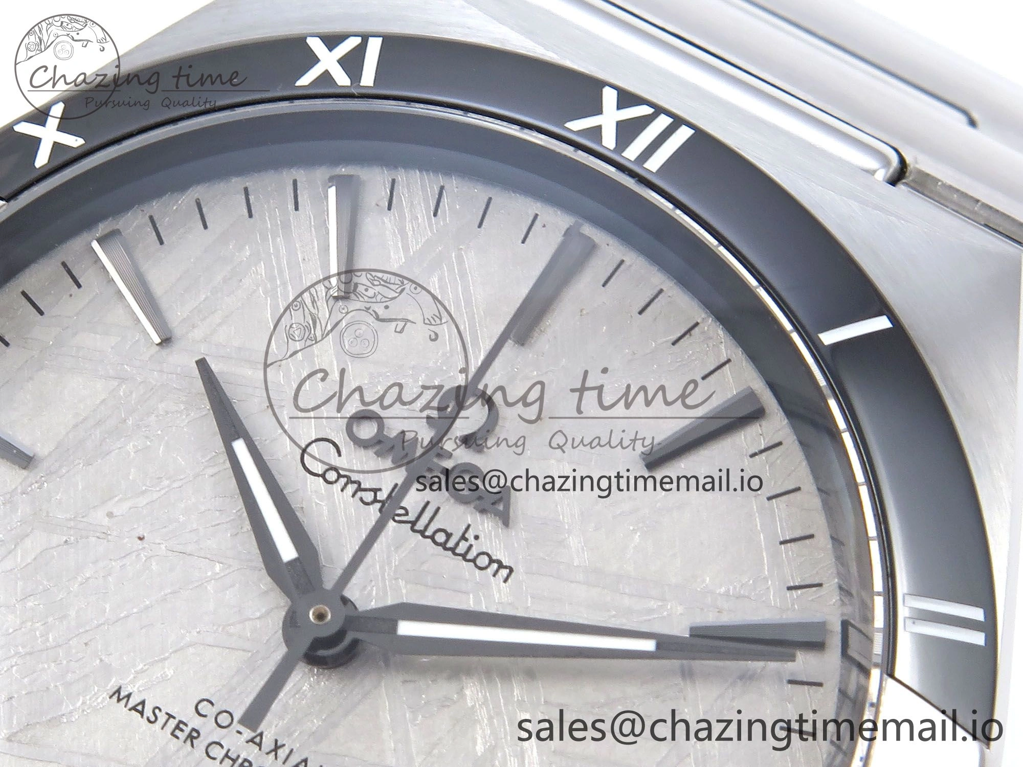 Trendy Constellation 41mm SS ASWF 1:1 Best Edition Gray Dial on SS Bracelet A 7696