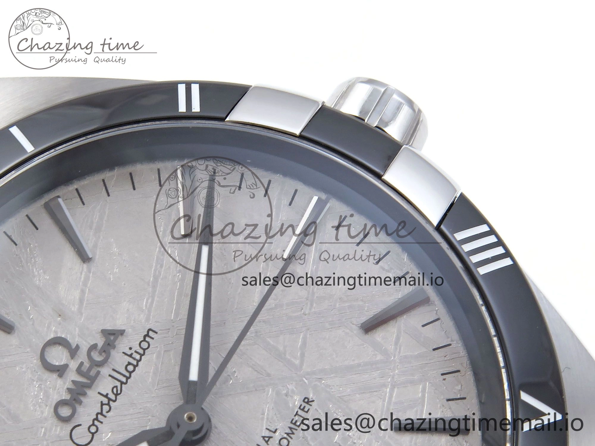 Trendy Constellation 41mm SS ASWF 1:1 Best Edition Gray Dial on SS Bracelet A 7696