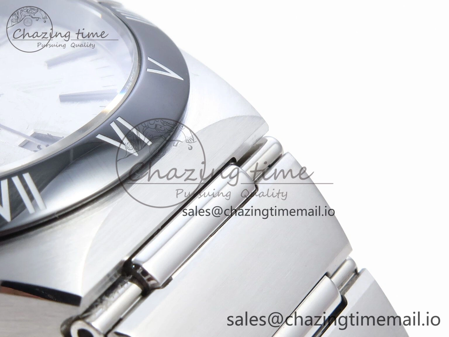 Trendy Constellation 41mm SS ASWF 1:1 Best Edition Gray Dial on SS Bracelet A 7696