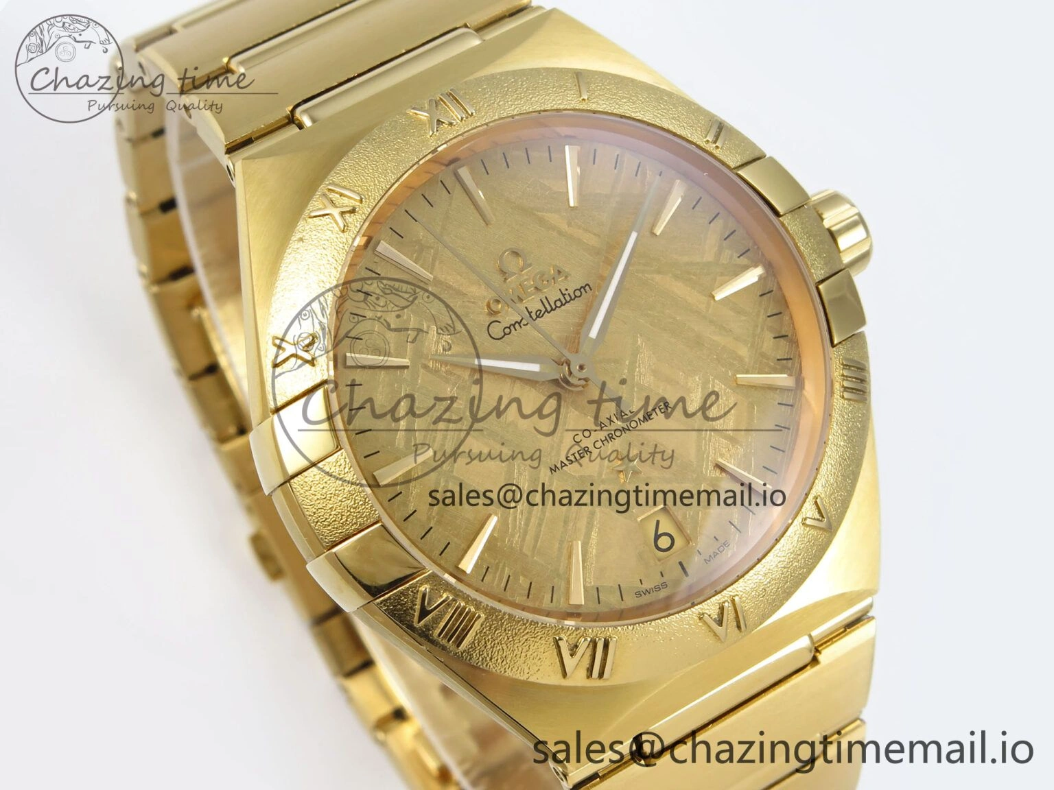 Flexible Constellation 41mm YG ASWF 1:1 Best Edition YG Dial on YG Bracelet A 7690