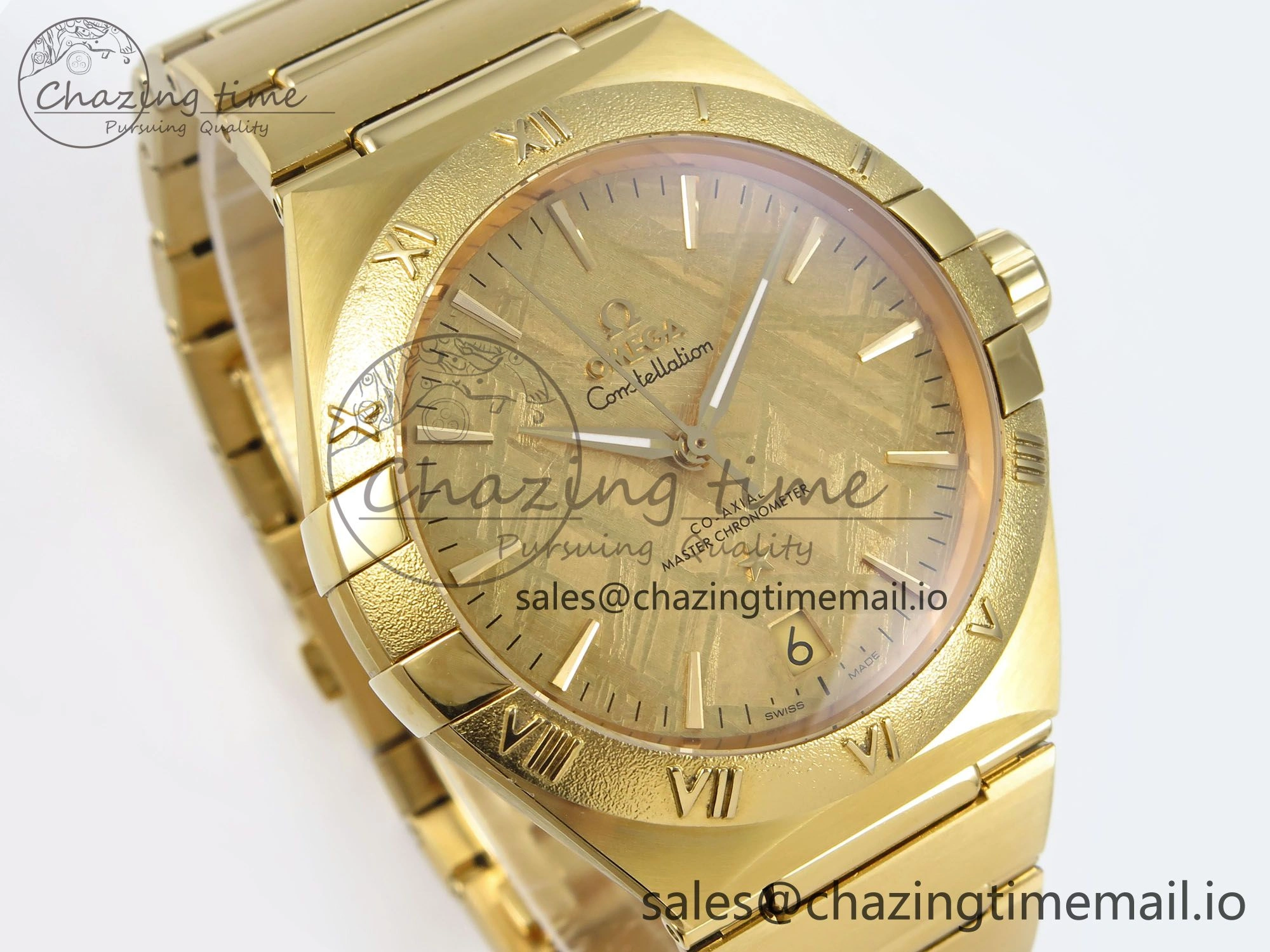 Flexible Constellation 41mm YG ASWF 1:1 Best Edition YG Dial on YG Bracelet A 7690