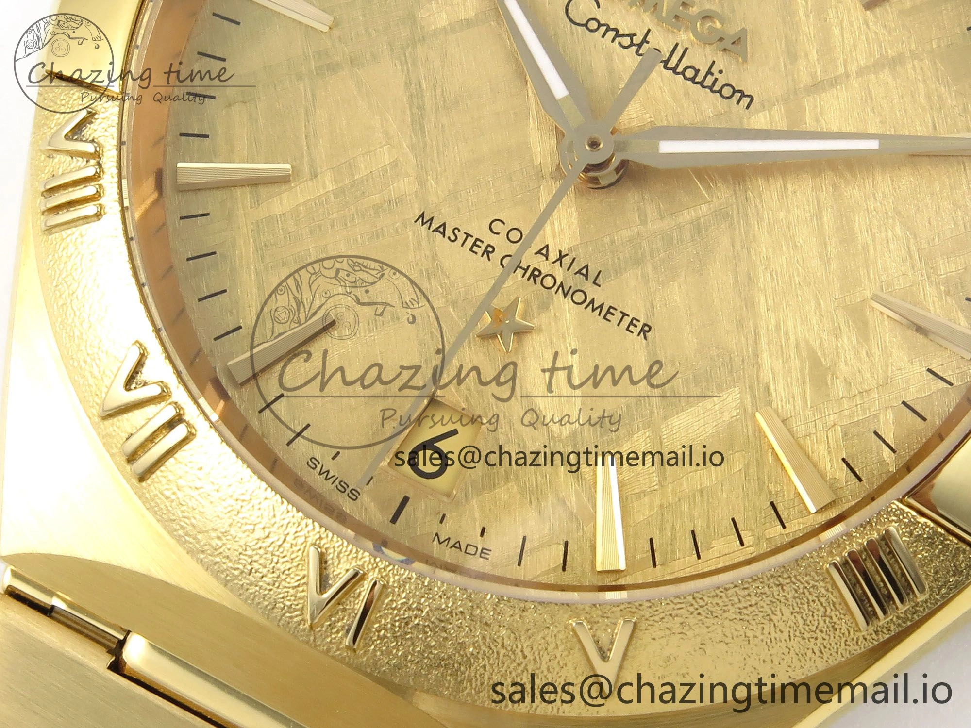 Flexible Constellation 41mm YG ASWF 1:1 Best Edition YG Dial on YG Bracelet A 7690