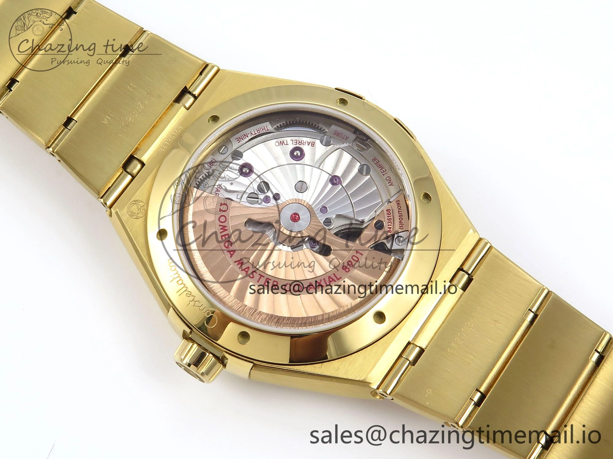 Flexible Constellation 41mm YG ASWF 1:1 Best Edition YG Dial on YG Bracelet A 7690