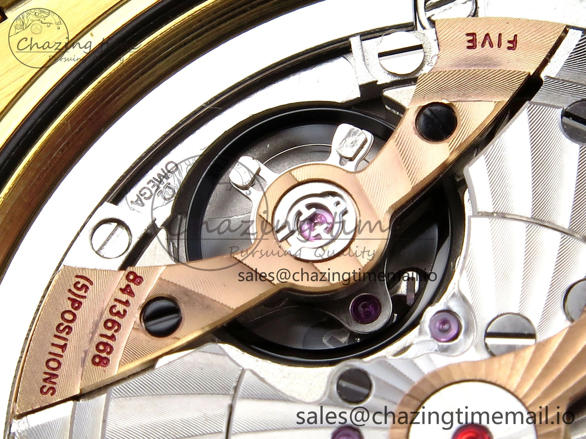 Flexible Constellation 41mm YG ASWF 1:1 Best Edition YG Dial on YG Bracelet A 7690