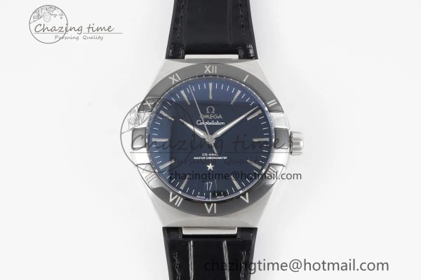 Effortless Constellation Black Ceramic SS 8F 1:1 Best Edition Black Dial on Black Gummy Strap A 7802