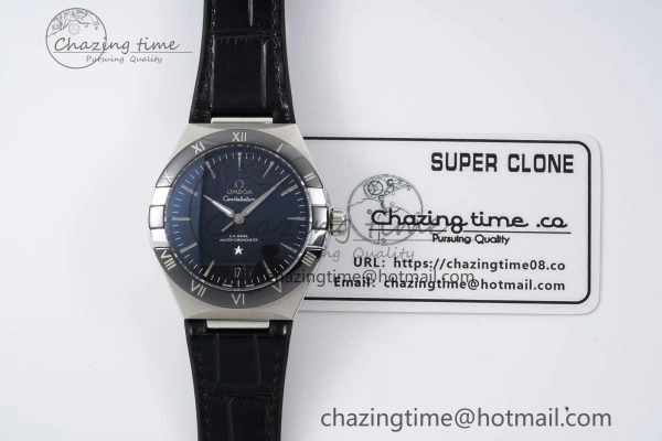 Effortless Constellation Black Ceramic SS 8F 1:1 Best Edition Black Dial on Black Gummy Strap A 7802