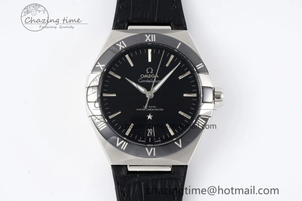 Seasonal Constellation Black Ceramic SS SBF 1:1 Best Edition Black Dial on Black Gummy Strap A8900 Super Clone 7798