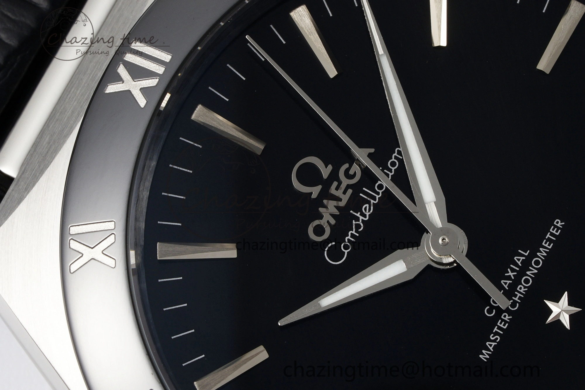 Seasonal Constellation Black Ceramic SS SBF 1:1 Best Edition Black Dial on Black Gummy Strap A8900 Super Clone 7798