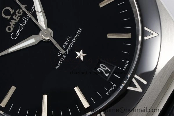 Seasonal Constellation Black Ceramic SS SBF 1:1 Best Edition Black Dial on Black Gummy Strap A8900 Super Clone 7798