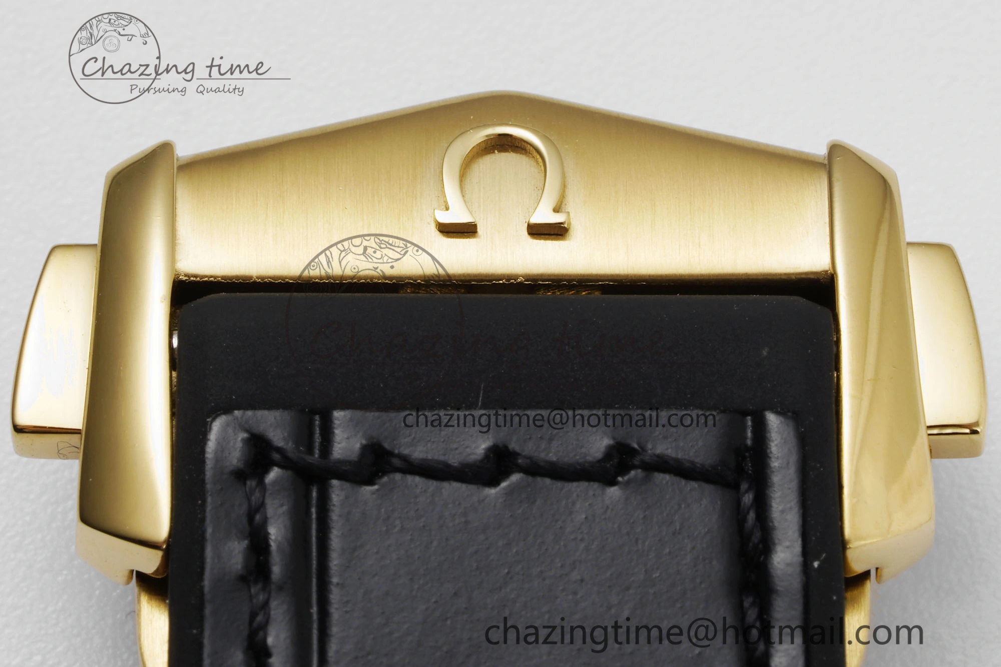 Efficient Constellation Black Ceramic YG 8F 1:1 Best Edition Black Dial on Black Gummy Strap A 7801