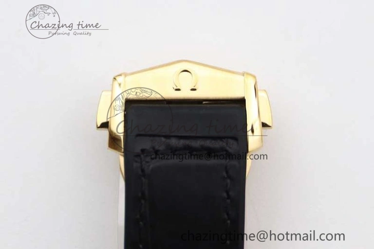 Constellation Black Ceramic YG SBF 1:1 Best Edition Black Dial on Black Gummy Strap A8900 Super Clone Thermal 7796