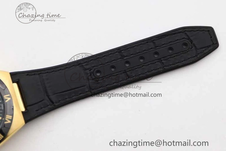 Constellation Black Ceramic YG SBF 1:1 Best Edition Black Dial on Black Gummy Strap A8900 Super Clone Thermal 7796