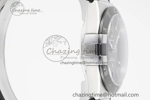 Comfortable Constellation Blue Ceramic SS 8F 1:1 Best Edition Blue Dial on Blue Gummy Strap A 7800