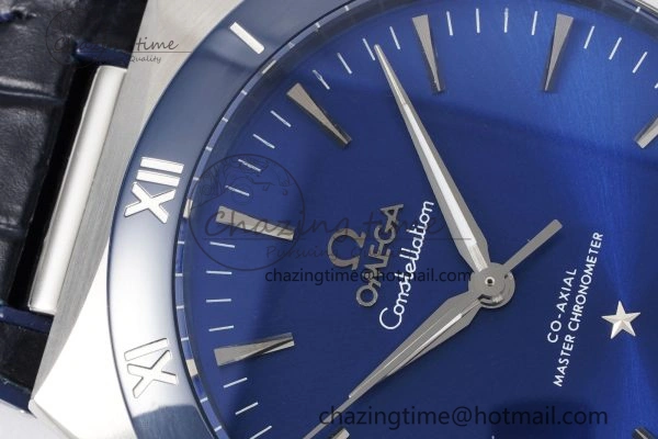 Comfortable Constellation Blue Ceramic SS 8F 1:1 Best Edition Blue Dial on Blue Gummy Strap A 7800