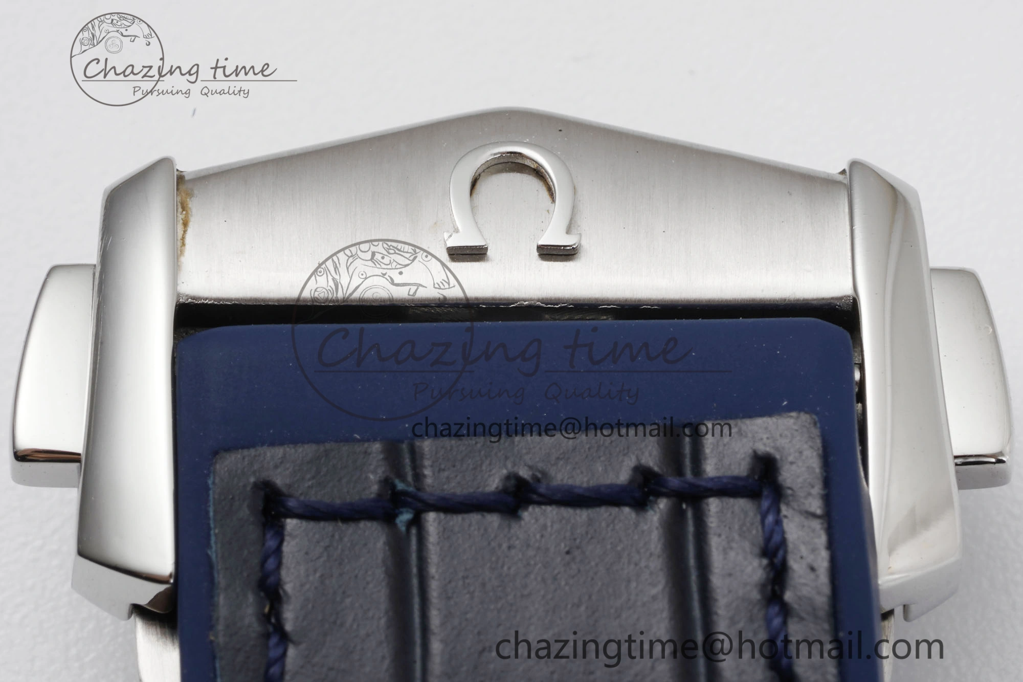 Comfortable Constellation Blue Ceramic SS 8F 1:1 Best Edition Blue Dial on Blue Gummy Strap A 7800