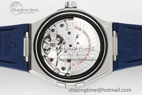 Constellation Blue Ceramic SS VSF 1:1 Best Edition Blue Dial on Blue Gummy Strap A8900 Super Clone Timeless 7806