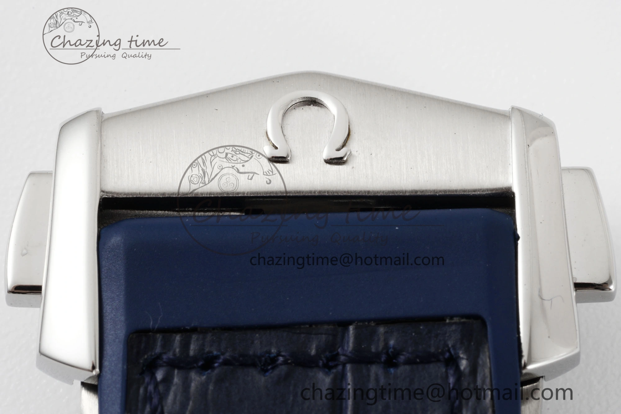 Constellation Blue Ceramic SS VSF 1:1 Best Edition Blue Dial on Blue Gummy Strap A8900 Super Clone Timeless 7806