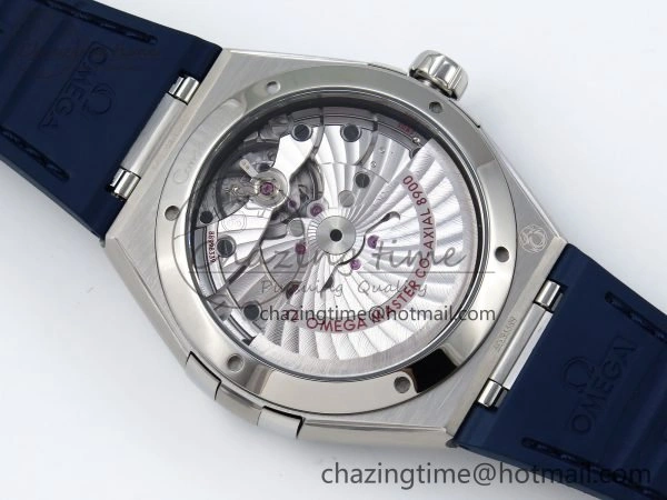 Constellation Blue Ceramic SS VSF 1:1 Best Edition White Dial on Blue Gummy Strap A8900 Super Clone Packable 7729