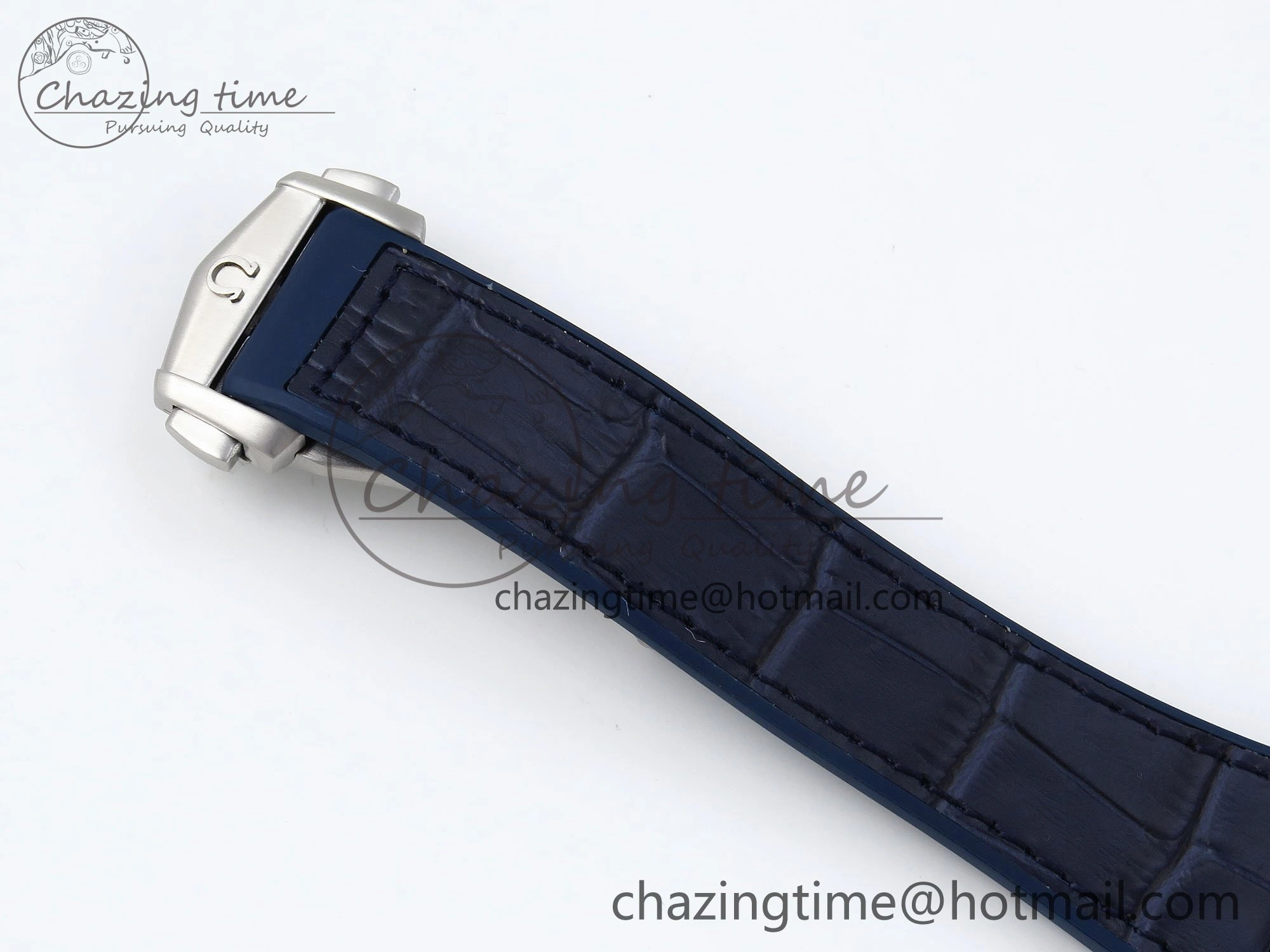 Constellation Blue Ceramic SS VSF 1:1 Best Edition White Dial on Blue Gummy Strap A8900 Super Clone Packable 7729
