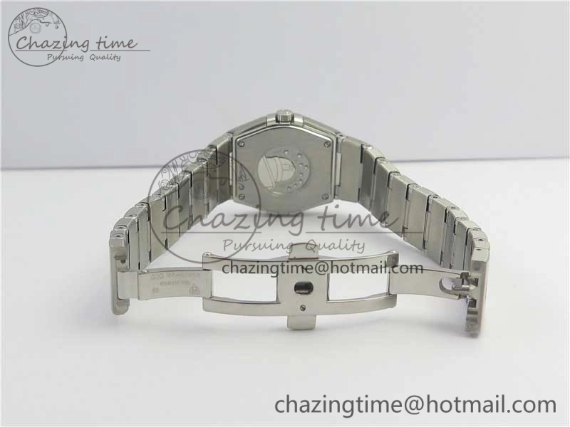 Constellation Ladies 27mm ZF 1:1 Best Edition SS Blue MOP Dial on SS Bracelet ETA Quartz EyeCatching 7942