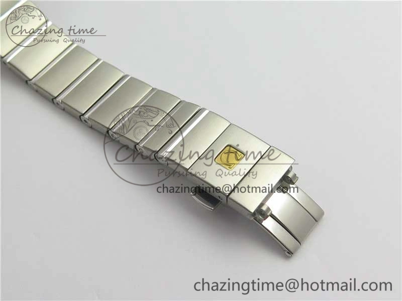 Constellation Ladies 27mm ZF 1:1 Best Edition SS Blue MOP Dial on SS Bracelet ETA Quartz EyeCatching 7942