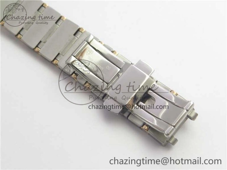 Constellation Ladies 27mm ZF 1:1 Best Edition SS RG White MOP Dial Diamonds Bezel & Markers on SS RG Bracelet ETA Quartz GoAnywhere 10576