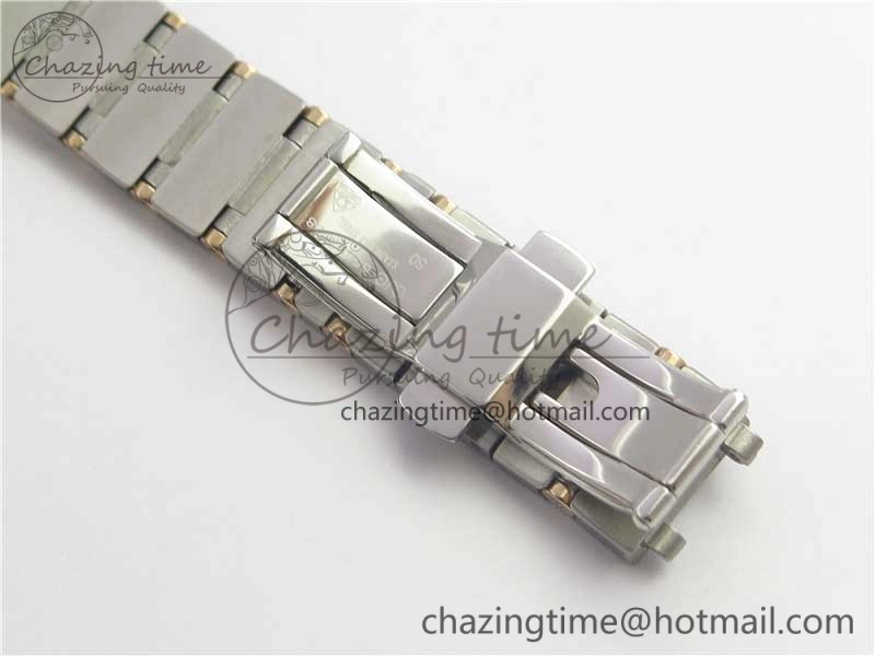 Constellation Ladies 27mm ZF 1:1 Best Edition SS RG White MOP Dial Diamonds Bezel & Markers on SS RG Bracelet ETA Quartz GoAnywhere 10576