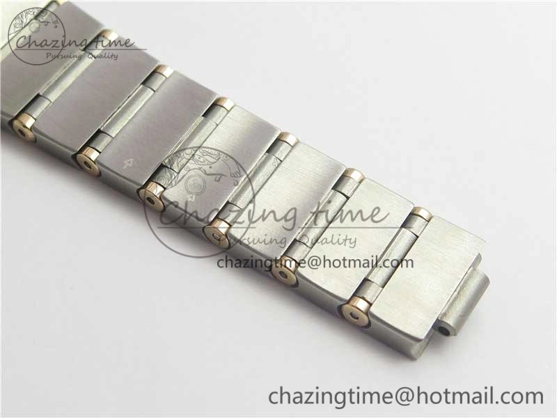 Constellation Ladies 27mm ZF 1:1 Best Edition SS RG White MOP Dial Diamonds Bezel & Markers on SS RG Bracelet ETA Quartz GoAnywhere 10576