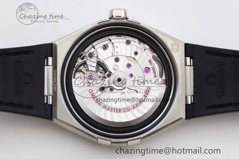 WrinkleFree Constellation SS SBF 1:1 Best Edition White Dial on Black Gummy Strap A8900 Super Clone 7799
