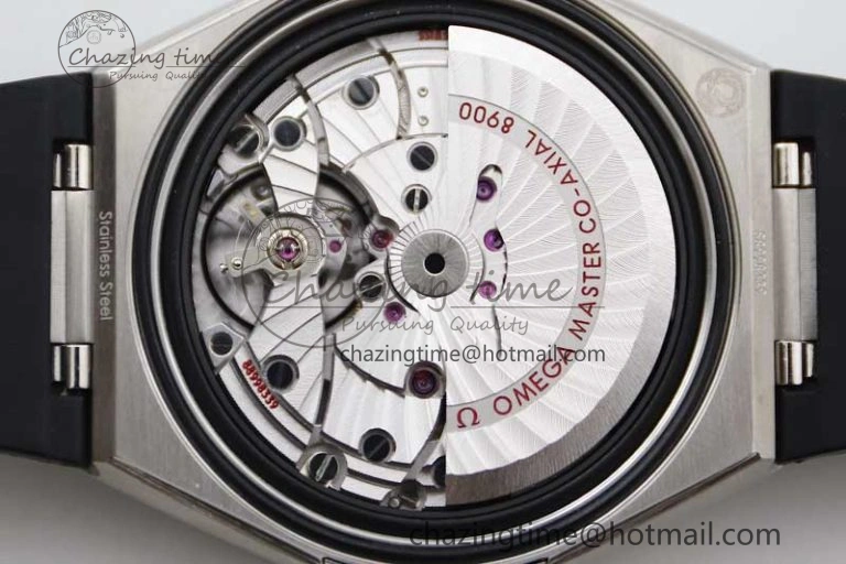 WrinkleFree Constellation SS SBF 1:1 Best Edition White Dial on Black Gummy Strap A8900 Super Clone 7799